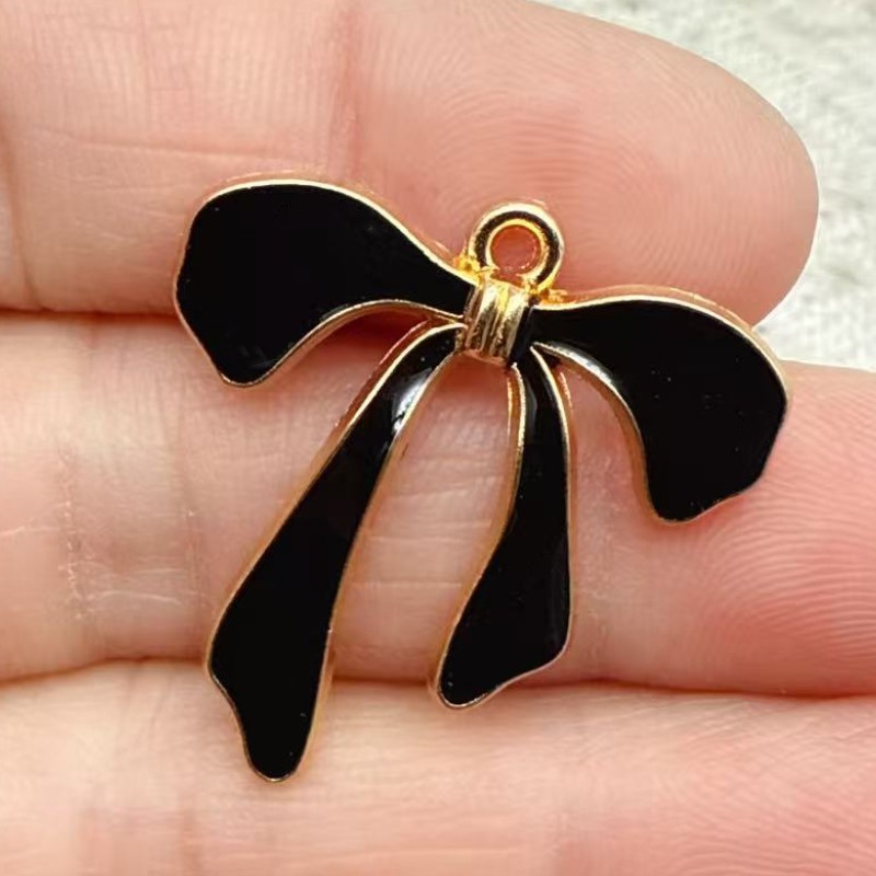 10pcs Bow Tie Metal Enamel Cha - Bow Tie Pre Tied ulasan dan harga