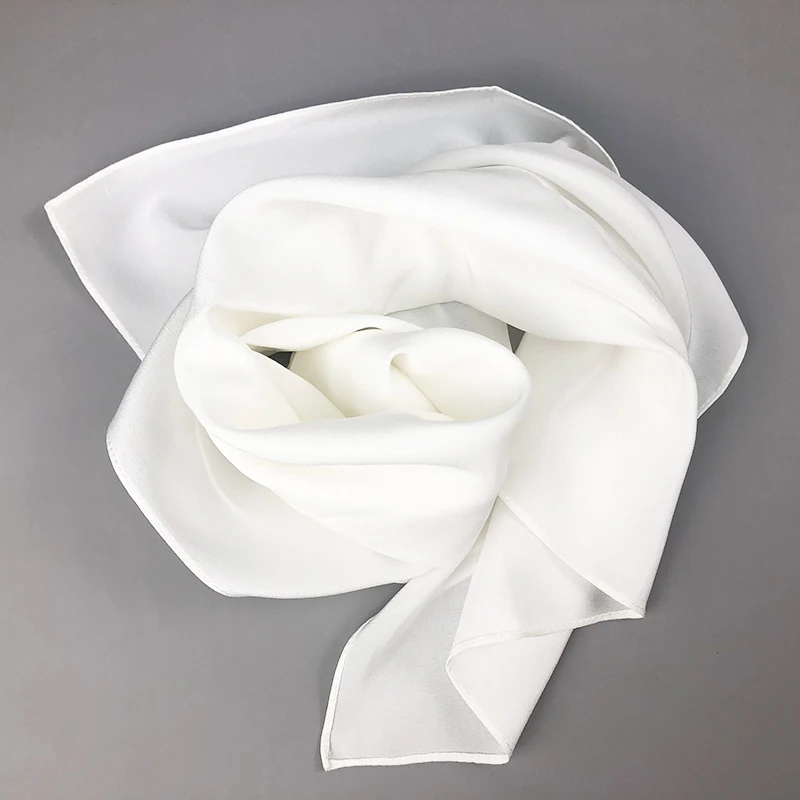 New Women Silk Scarf Square Ne - Head Wrap Turban ulasan dan harga