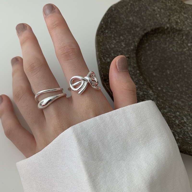 925 Sterling Silver Simple Rin - Tie Clip Silver ulasan dan harga