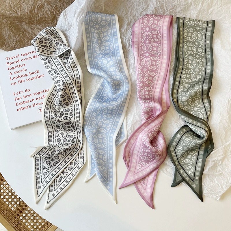 Set Series Silk Satin Scarf Wo - Head Wrap Turban ulasan dan harga