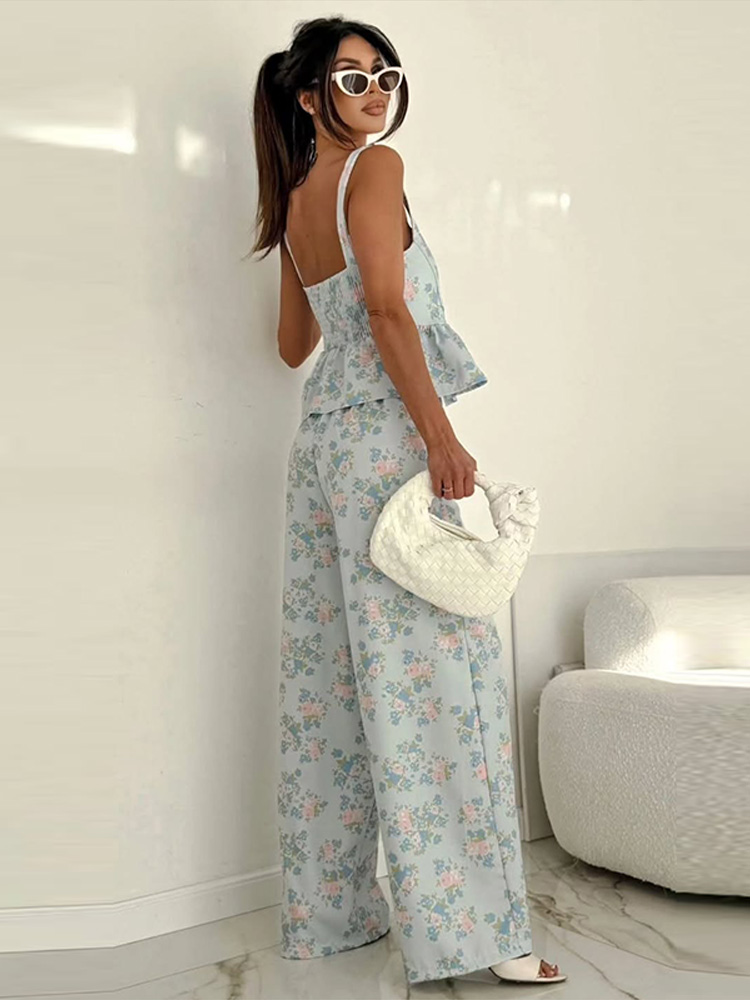 Zippers Print Sleeveless Top W - Pocket Square Set ulasan dan harga