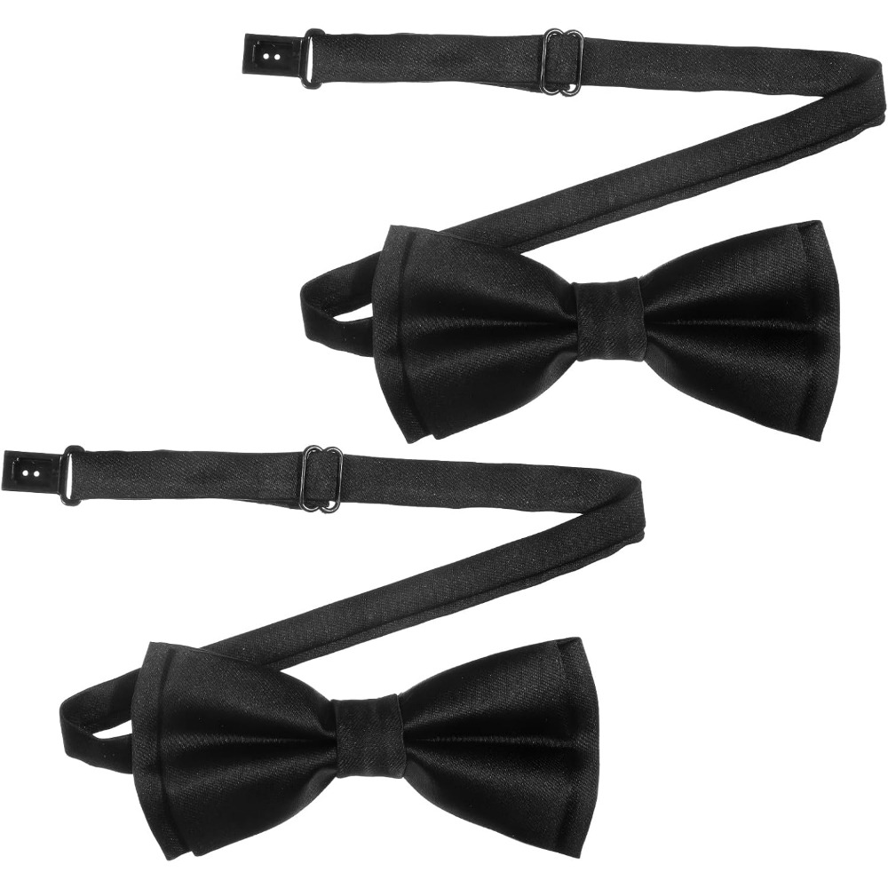 Men's Bow Ties, 2-Pack Solid C - Bow Tie Pre Tied ulasan dan harga