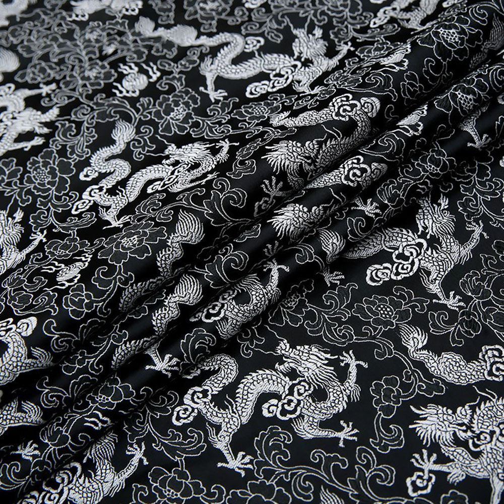 Brocade Jacquard Fabrics Embro - Silk Tie Striped ulasan dan harga