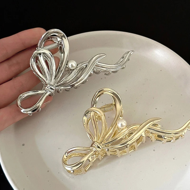 New Women Elegant Gold Silver  - Tie Clip Silver ulasan dan harga