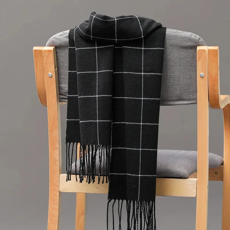 2024 New Winter Men Scarf Keep - Muffler Men Wool ulasan dan harga